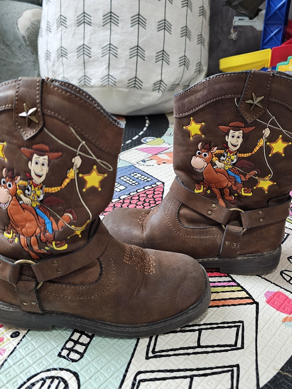 Disney Woody Brown Cowboy Boots for Kids